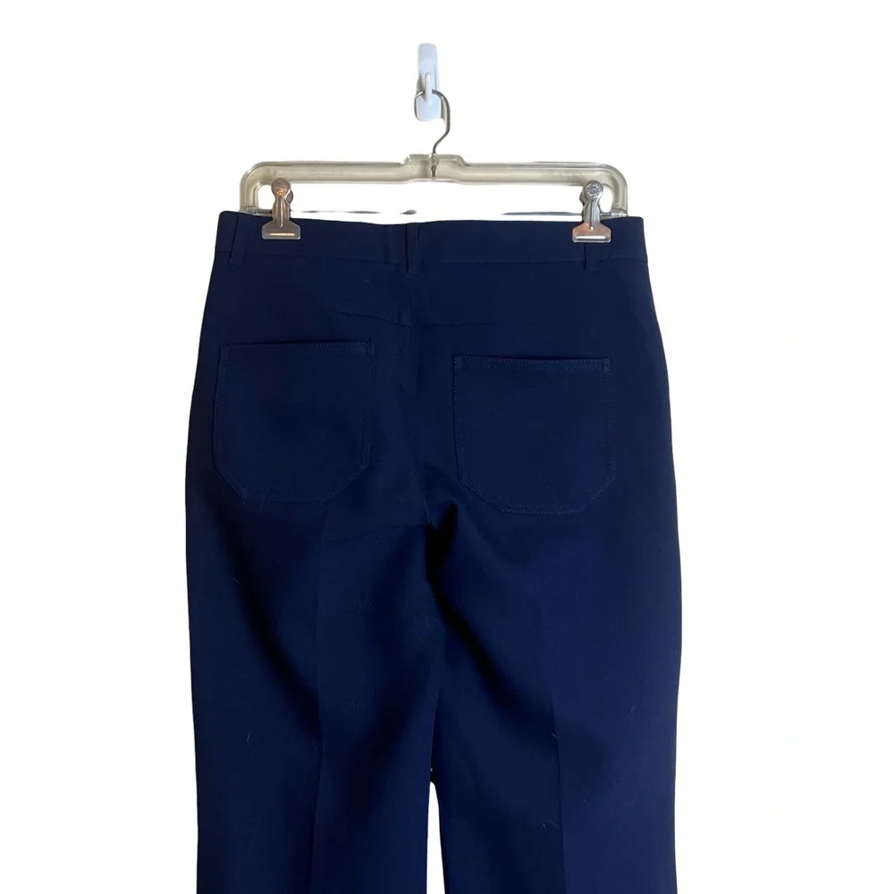 Zara navy bootcut trousers. Size medium‎ - Picture 4 of 6